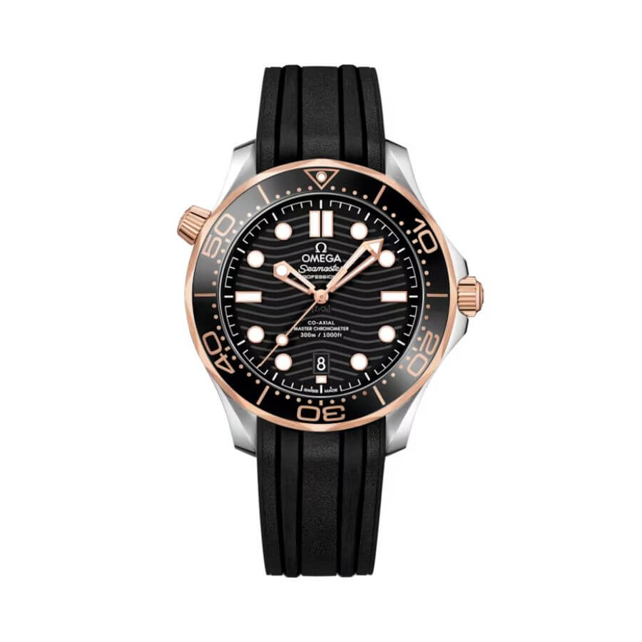 Omega Seamaster Diver Black Rose Gold Calibre 8800