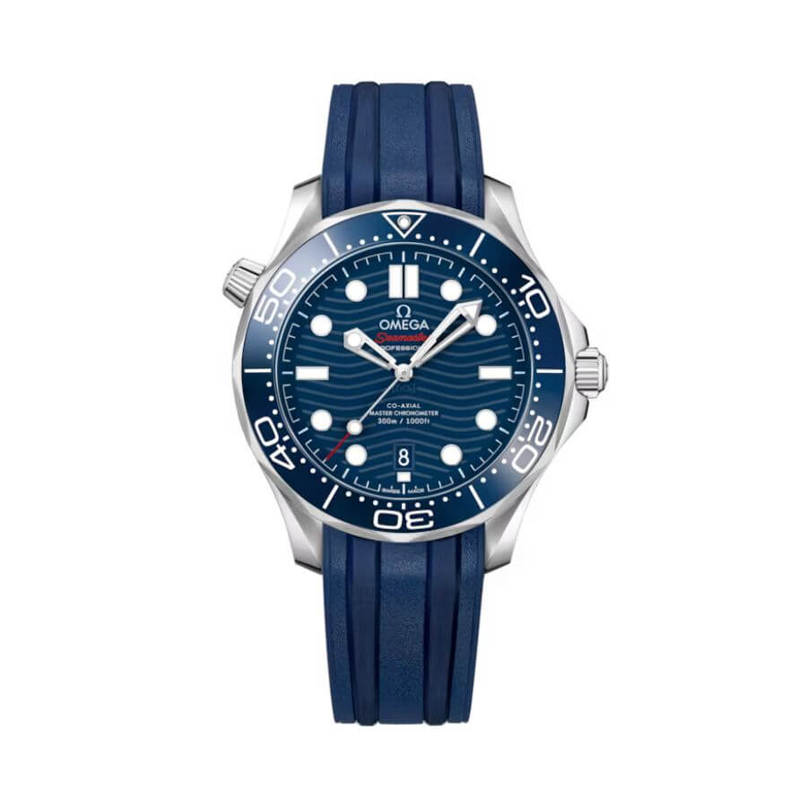 Omega Seamaster Diver Blue Rubber Calibre 8800