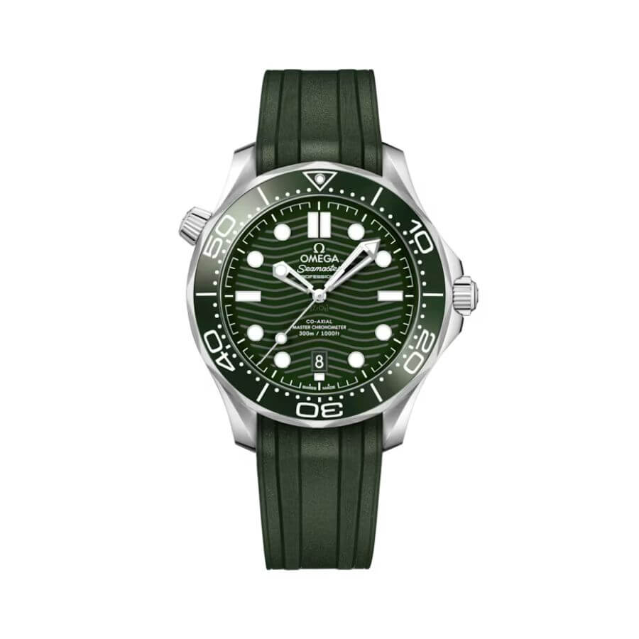 Omega Seamaster Diver Green Rubber Calibre 8800