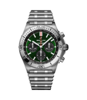 Breitling Chronomat Green Dial Steel Swiss ETA Replica