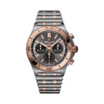 Breitling Chronomat Grey Dial Dual Tone Swiss ETA Replica