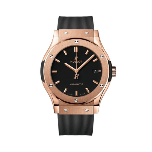 Hublot Classic Fusion King Gold Rubber Swiss ETA HUB1112