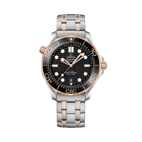 Omega Seamaster Diver Rose Gold Swiss ETA Super Clone Replica