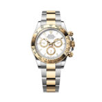 Rolex Cosmograph Daytona White Dial Gold Swiss ETA Replica