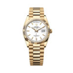 Rolex Day-Date White Dial Gold Swiss ETA Replica