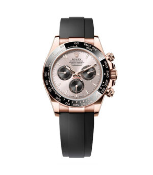 Rolex Daytona Rose Gold Rubber Swiss ETA Replica