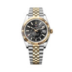 Rolex Sky-Dweller Black Dual Tone Swiss ETA Replica