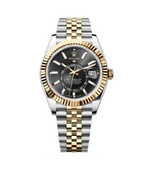 Rolex Sky-Dweller Black Dual Tone Swiss ETA Replica