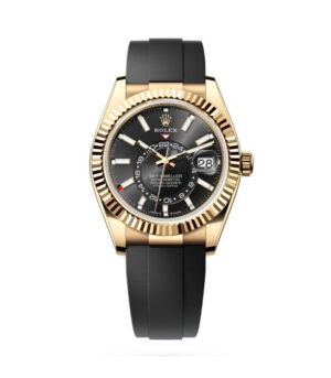 Rolex Sky-Dweller Black Gold Swiss ETA Replica