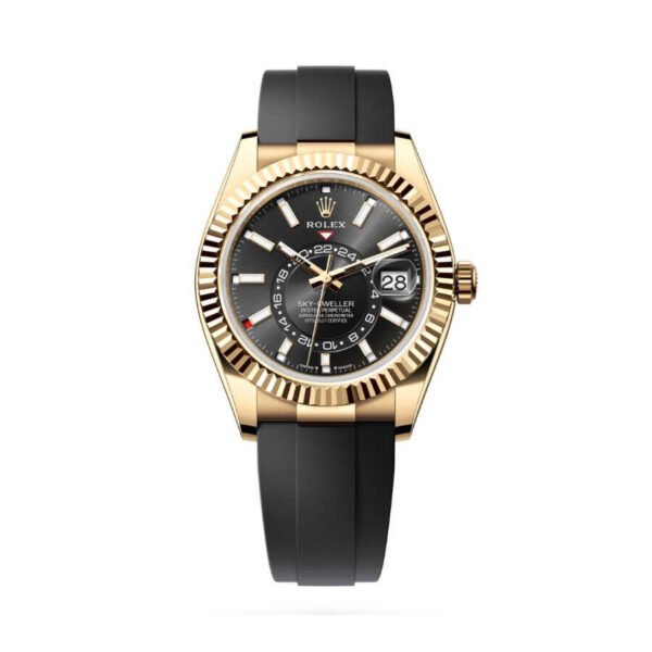 Rolex Sky-Dweller Black Gold Swiss ETA Replica