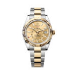 Rolex Sky-Dweller 'Champagne' Dial Dual Tone Swiss ETA Replica