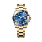 Rolex Submariner Date Blue Gold Swiss ETA Replica