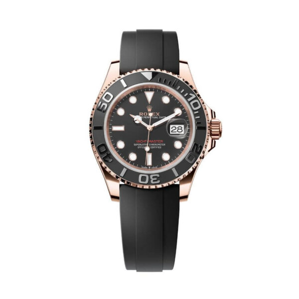 Rolex Yacht Master Everose Gold Rubber Swiss ETA Replica